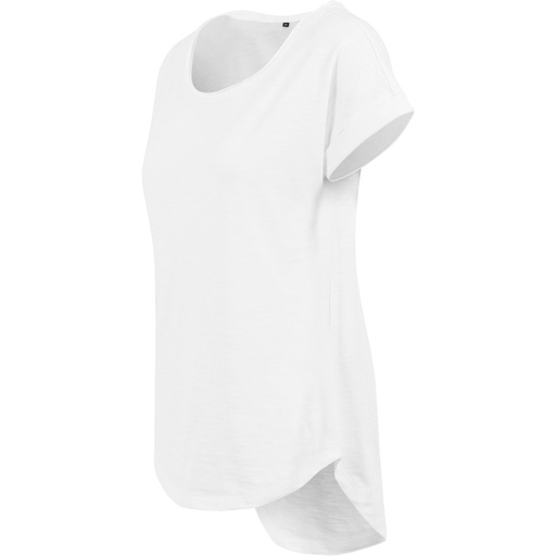 T-Shirt Damen Long Slub Tee